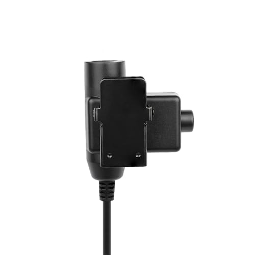U94 2-Pin PTT Tactical Adapter for Kenwood/BaoFeng UV-5R Radios | 7.1mm TP-120 Military Connector