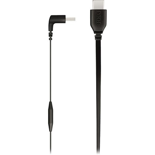 Rode VideoMic GO II Shotgun Microphone Bundle with Helix Isolation Mount and SC16 Right-Angle USB-C Cable — Dual 3.5mm and USB-C Camera-Mount Mic for Filmmaking, Vlogging, Run-and-Gun, and Podcasting