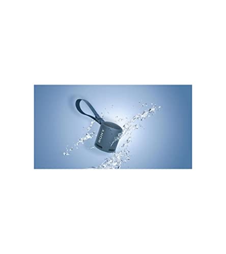 Sony - Compact & Portable Waterproof Wireless Bluetooth Speaker with Extra BASS Blue - color: Blue