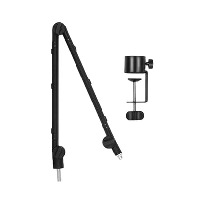 Compact Suspension Scissor Arm with 40 Inch Reach and Built-in Cable Management for Creators Studio Microphone Stand