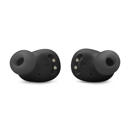 JBL Vibe Buds 2 - Noise Cancelling Earbuds - Black | JBL Pure Bass sound, Active Noise Cancelling with Smart Ambient, 4 mics for crisp, clear calls, Water and dust resistant - color: Black