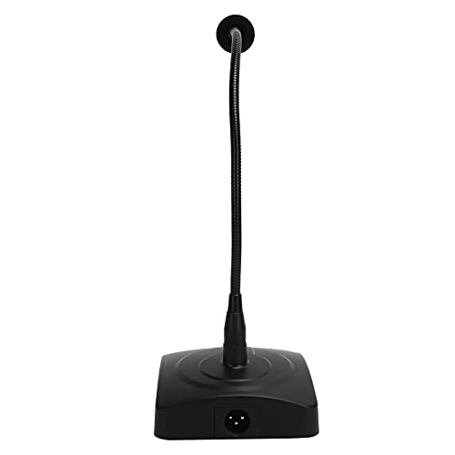 ZJchao Duty Microphone Arm Stand with 5M XLR Cable 360 Rotation Desk Clamp Mount for Streaming Podcasting Compatible USB Mic