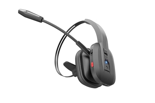 SINWE Trucker Bluetooth Headset with Dual Mic Noise Cancelling - style: Ultra-Light