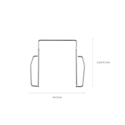 SUPVOX Receiver Belt Clip Universal Microphone Holder Clip for Wireless Mic Transmitters Professional Mic Belt Mount Lightweight and Durable 2.24X1.96X0.39 Inch