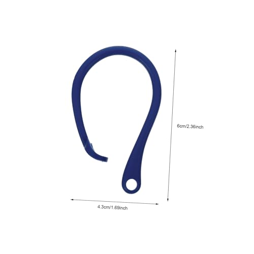 Anti-Lost Ear Hook Holders Silicone Ear Hooks for /3 Secure Earbud Holders for Running Gym Yoga Walking 2 Pairs 2.36 X 1.69 X 0.39 in