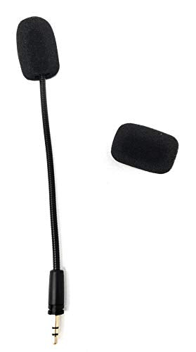 TNE for Turtle Beach 50x Recon Mic Replacement 3.5mm Game Microphone Boom for Ear Force XO Three XO Four Stealth Recon 150 50 50P 60P Camo Xbox One PS4 Gaming Headsets Premium with Lock