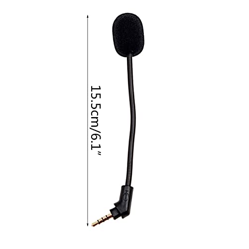 Microphone Replacement Mic for/Flight S Wireless Gaming, Detachable Headphones Mic Boom