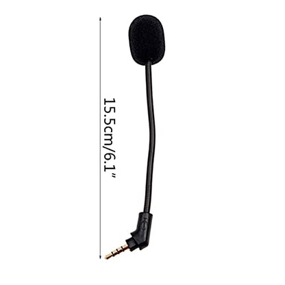Microphone Replacement Mic for/Flight S Wireless Gaming, Detachable Headphones Mic Boom