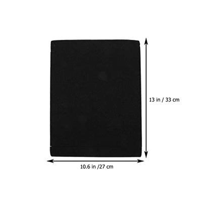 2sets Speaker Sponge Acoustic Isolation Pads High-density Soundproofing Pads for Studio Monitors Non-skid Design for Optimal Control
