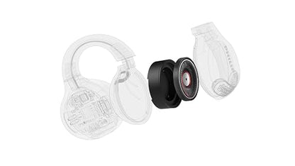 Philips Q2000 Ear-Cuff Style True Wireless Bluetooth Earbuds - 28 Hours Play Time, Clear Calls, Multipoint Connectivity, IPX4 Sweat-Resistant, Black