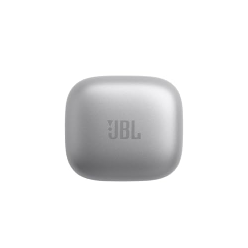 JBL Live Free 2 TWS - Noise Cancelling Earbuds - Silver | JBL Signature Sound, True Adaptive Noise Cancelling with Smart Ambient, 35 728 hours of playback with wireless charging - color: Silver