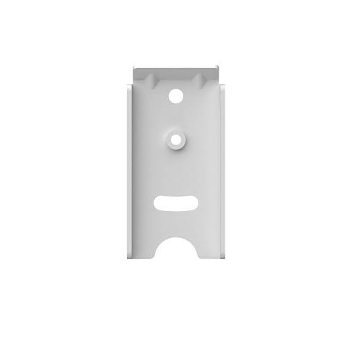 Kanto SPW3W Universal Satellite Speaker Wall Mount Bracket | ¼-20 Thread Attachment | Tilt, Swivel & Rotation | Holds 12 lbs (5.4 kg) | Wire & Cable Management | No Visible Hardware | Pair | White - color: White
