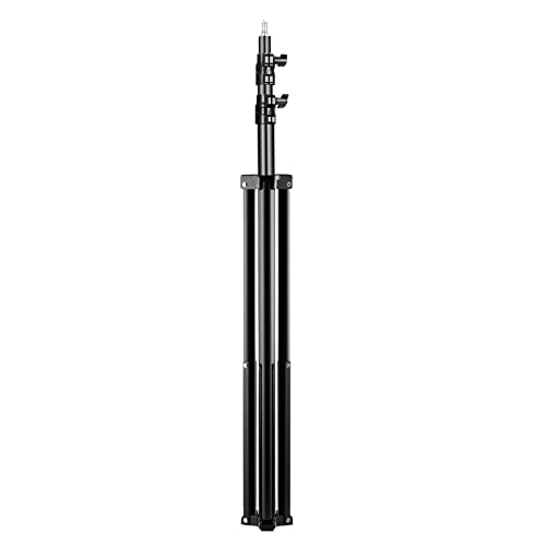 Heavy Duty Light Stand with Boom Arm, 10ft/300cm Metal Adjustable Air-Cushioned Tripod Stand, 5.2ft/158cm Holding Arm and Sandbag for Photography Studio Outdoor Monolight Softbox Reflector