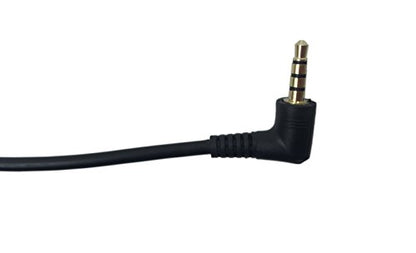 CERRXIAN 1Ft 3.5mm 4 Pole Male to 3 Pole Female Gold Plated Stereo Audio Cable Headset Extension Cable for Phones, Headphones, Speakers, Tablets, PCs, MP3 Players and More(2-Pack)