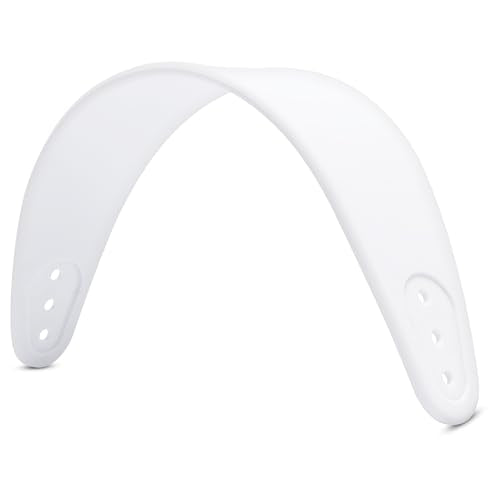 WC HeadbandZ Arctis Nova - Upgraded Silicone Headband for Arctis Nova Headsets by Wicked Cushions - Enhanced Flexibility, Comfort, and Style with Matching Earpad Designs | White - color: White