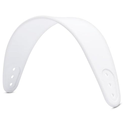 WC HeadbandZ Arctis Nova - Silicone Headband for Arctis Nova Headsets | Made by Wicked Cushions | Enhanced Flexibility, Comfort & Style, Matching Earpad Designs | White - color: White