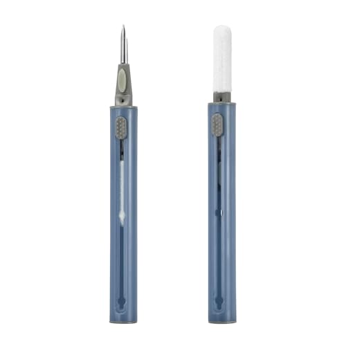 Earphone Cleaner Kit Earbud Phone Cleaner Tool,Dark Blue - color: Dark Blue
