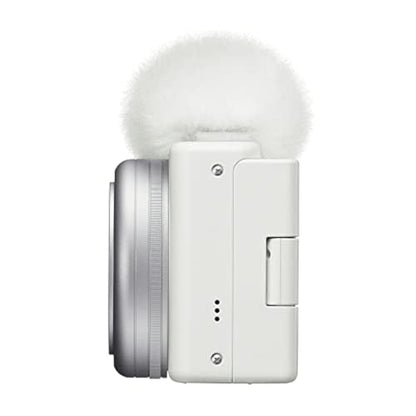 Sony ZV-1F Compact Digital Camera 4K Video White - color: White