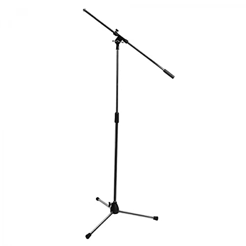 OnStage On-Stage MS7701C Tripod Microphone Boom Stand, Chrome