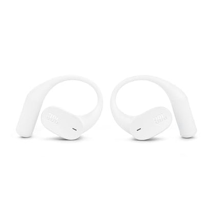 JBL Sense Lite Open Ear Earbuds, True Wireless, Ear Hook Fit - White | Water Resistant Sports And Workout Headphones, Up To 8 Hrs Playtime, Clear Calls With Noise Reduction - color: White