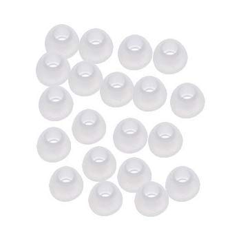 10 Pairs Small Silicone Replacement Earbud Ear Tips (Clear)