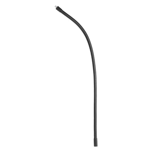 PATIKIL 20" Gooseneck, 1/4"-20 Female to Male Thread Metal Universal Hose Flexible Arm Gooseneck Tube Extension Holder for Action Camera, Phone, Microphone, Black - size: 20 Inch
