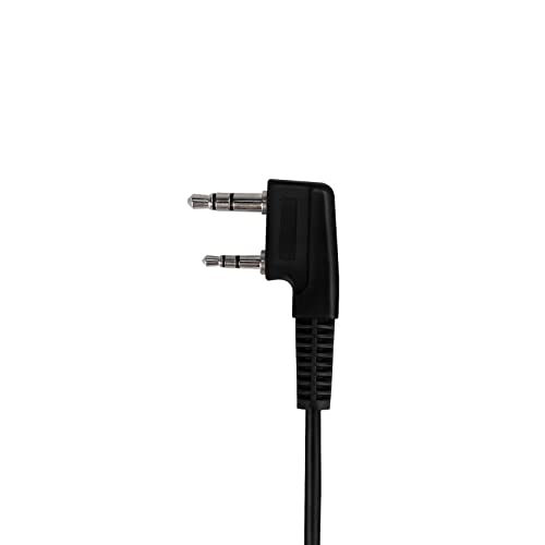 Retevis Walkie Talkie Earpiece, for RT22/RT68/RT21/H777/RT19/RT15 | Acoustic Tube, Coil, Compatible with Pxton, Baofeng, Kenwood 2 Way Radio, Security Walkie Talkie Headset(4 Pack)