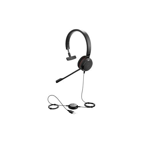 Jabra EVOLVE 30 II UC Mono Headset - color: Black, size: On-Ear (Mono), style: USB-A