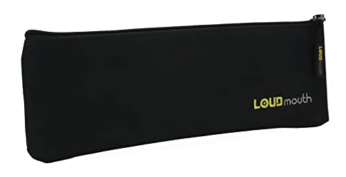 Loudmouth Long Zippered Pouch for Large Wireless Microphones | Mic Bag | 12.5" x 4" - size: 1 Pack