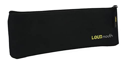Loudmouth Long Zippered Pouch for Large Wireless Microphones | Mic Bag | 12.5" x 4" - size: 1 Pack