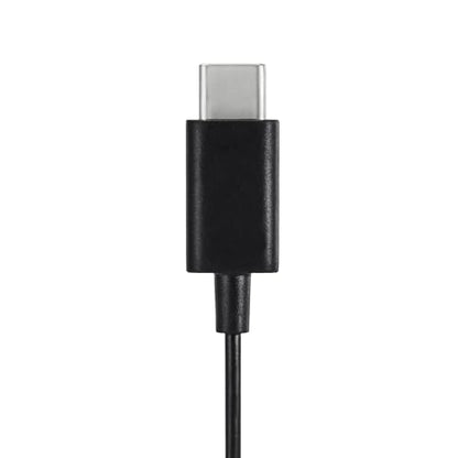 Amazon Basics Wired Earbuds with Microphone, in-Ear Headphones, USB-C, 4.2 ft Cable, S/M/L Ear Tips, Black - style: USB-C