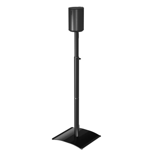 Mounting Dream Speaker Stand for Sonos Era 100, One, One SL, Play:1, Height Adjustable 32.5"- 42", Single Surround Sound Speaker Stand with Cable Management, 13.2 LBS Loading MD5411 - size: Single,For Sonos Era 100 Speaker