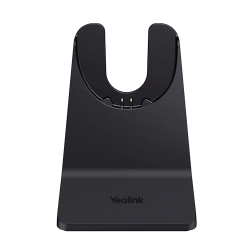 Yealink BH74 Charging Stand for BH74 & WH68 Hybrid Bluetooth Wireless Headsets – Fast Charger Dock with 1.2m USB-A Cable, Compact Design for Desk Organization, For Office & Hybrid Work with Cloth - style: Charging Stand Only