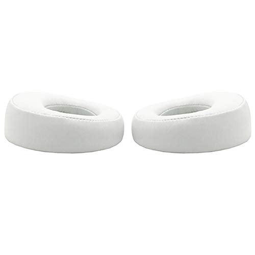 Replacement EarPads for Sony PS3 PS4 Gold Wireless PlayStation 3 PlayStation 4 CECHYA-0083 Stereo 7.1 Virtual Surround Headphones Ear Cushions Pillows Earpads (White) - color: White