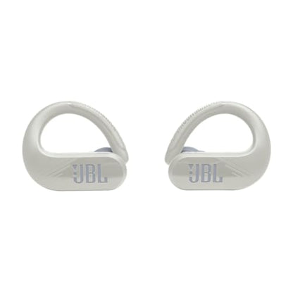JBL Endurance Peak 3 - Dust and Water Proof (IP68) True Wireless Active Earbuds, JBL Pure Bass Sound, Up to 50 Total Hours of Playback with Speed Charge, Ambient Aware & Talk Thru (White) - color: White
