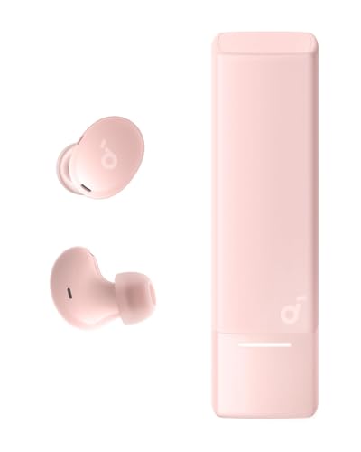 soundcore A30i by Anker, Smart Noise Cancelling Earbuds, Lipstick-Shaped Stylish Design, Tiny, Lightweight Comfort, Clear Sound, IP54, 15H Playtime in ANC Mode, Wireless Earbuds, Bluetooth 5.4