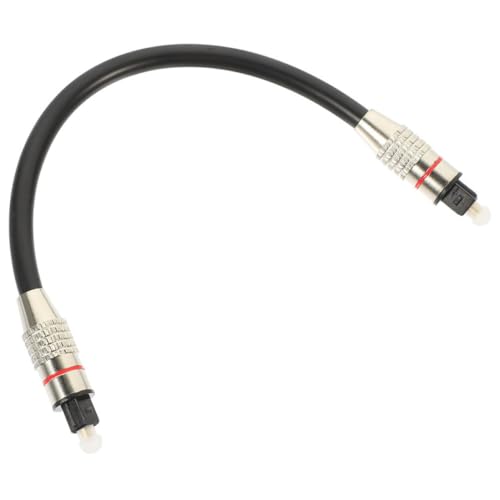 Digital Optical Audio Cable for Tv with Male to Male Fiber Cord, 1 Meter PVC and Pmmc Material, Reliable Digital Transmission Medium, for Home Theater System and Audio System