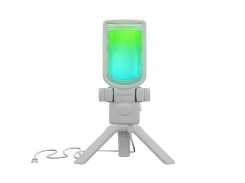 Genesis Radium 250 Microphone for Players USB White - style: Radium 250 White
