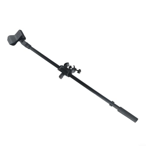 Adjustable Microphone Stand Boom Arm Mount With Holder Extension Bracket 360 Degree Rotating Desktop Mic Stand Clip For Studio Broadcasting Recording Live Streaming 55CM Length(Mic Clip B) - size: Mic Clip B