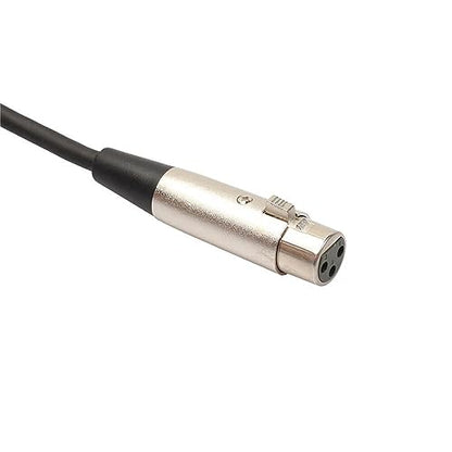 XLR Cables Male to Female 3 pin Cable Extension, XLR Cables Metal Pins Male to Female 3 Pin Cable with Speaker Systems, Stage 1M