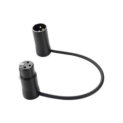 MKFAUDIO 3 Pin XLR Female Connector, 90 Degree Low Profile, 5 Pack | DIY, Gold 3 Pin, Right Angle Rotateable, Multi-Color,with Wrench for Microphone Audio - style: Multi-color Female