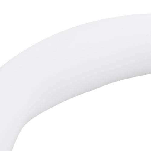 Tangxi Headband Cover Compatible with INZONE H7 H9 Gaming Headsets, Replacement Headphone Headband Cushion Pad Cover, Silicone Headband Protector with Zipper (White) - color: White