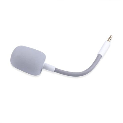 HUYUN Barracuda X Mic Replacement for Razer Barracuda X Wireless Gaming Headphone,3.5mm Detachable Gaming Microphone Boom (White) - color: white