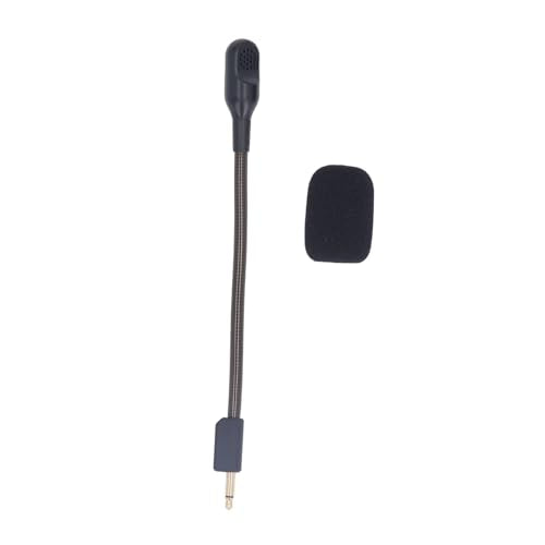 Mic Replacement for BlackShark V2 BlackSharV2 Pro Gaming Headset, 3.5mm Noise Cancelling Game Boom Microphone for BlackShark V2 BlackSharV2 Pro (Black) - color: Black
