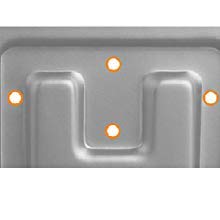 Mount Plus MP-06-02 Cable Box Mount, Modem Mount | Adjustable Wall Mount for Small and Wide Devices | Media Players, Cable Boxes, Modems, DVD Players | Game Console (Wide) - size: 1 Pack Wide