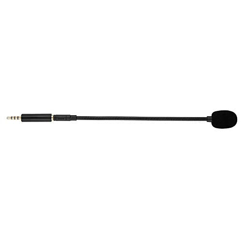 3.5mm Aux Microphone for Headphones, PC, Laptop Computer, Gaming Headset | Detachable Mini Mic 3.5 mm Jack, Small Plug in Attachment
