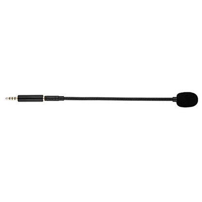 3.5mm Aux Microphone for Headphones, PC, Laptop Computer, Gaming Headset | Detachable Mini Mic 3.5 mm Jack, Small Plug in Attachment
