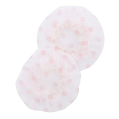 DISPOSABLE MICROPHONE CAP PROTECTIVE COVER REPLACEMENT 120PCS FOR MICROPHONE DUST SALIVA PROOF (red dot white) - color: red dot white