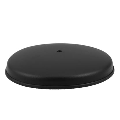 Vaguelly Microphone Mount Base 7.1 Inch round Metal Mic Stand Desktop Holder with Tool-free Installation, Supports Straight and Boom Arms, Finely Sprayed Surface, for Office and Home Studio