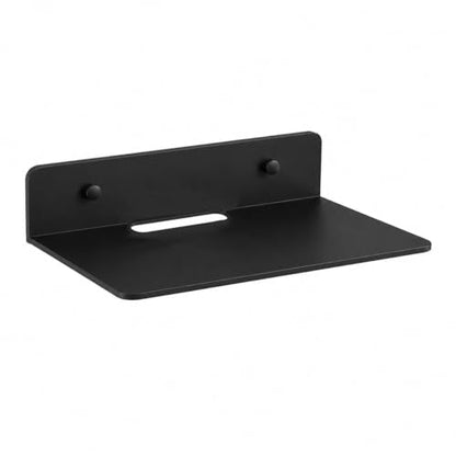 Sturdy Aluminum Wall Mounted Shelf for WiFi Router Projector Set Top Box No Drilling
